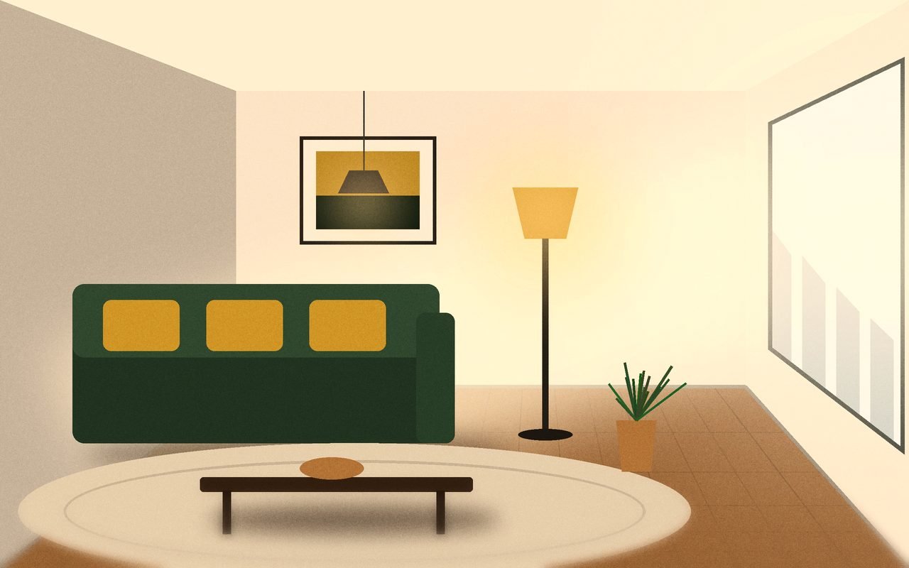 Interior of an apartment on the Dharma Realtors list